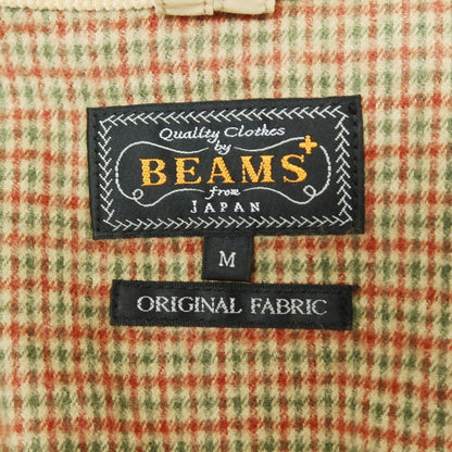 【中古】ビームスプラス BEAMS PLUS ナイロン ショートミリタリージャケット ベージュ【 M 】【 状態ランクB 】【 メンズ 】