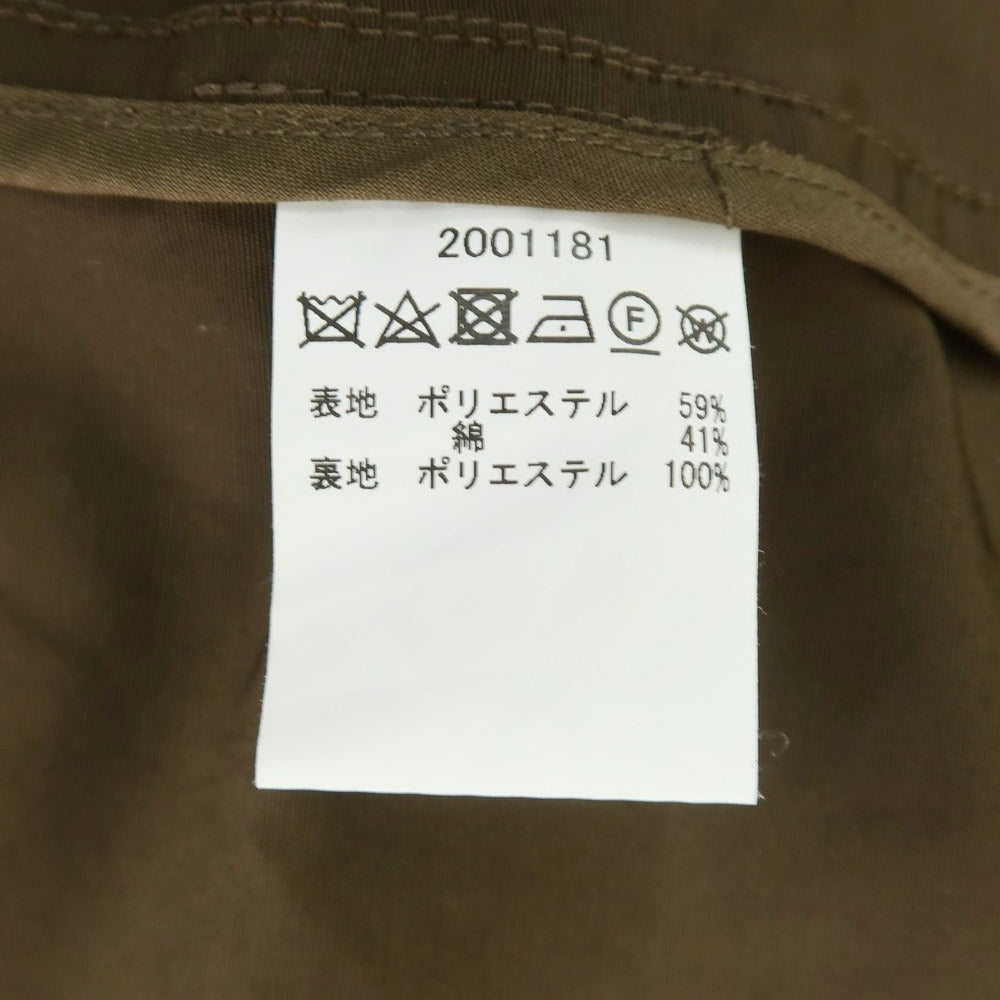 【中古】バブアー Barbour ポリエステル コットン フーデッドコート ダークオリーブ【サイズ36】【 状態ランクB 】【 メンズ 】[EPD]