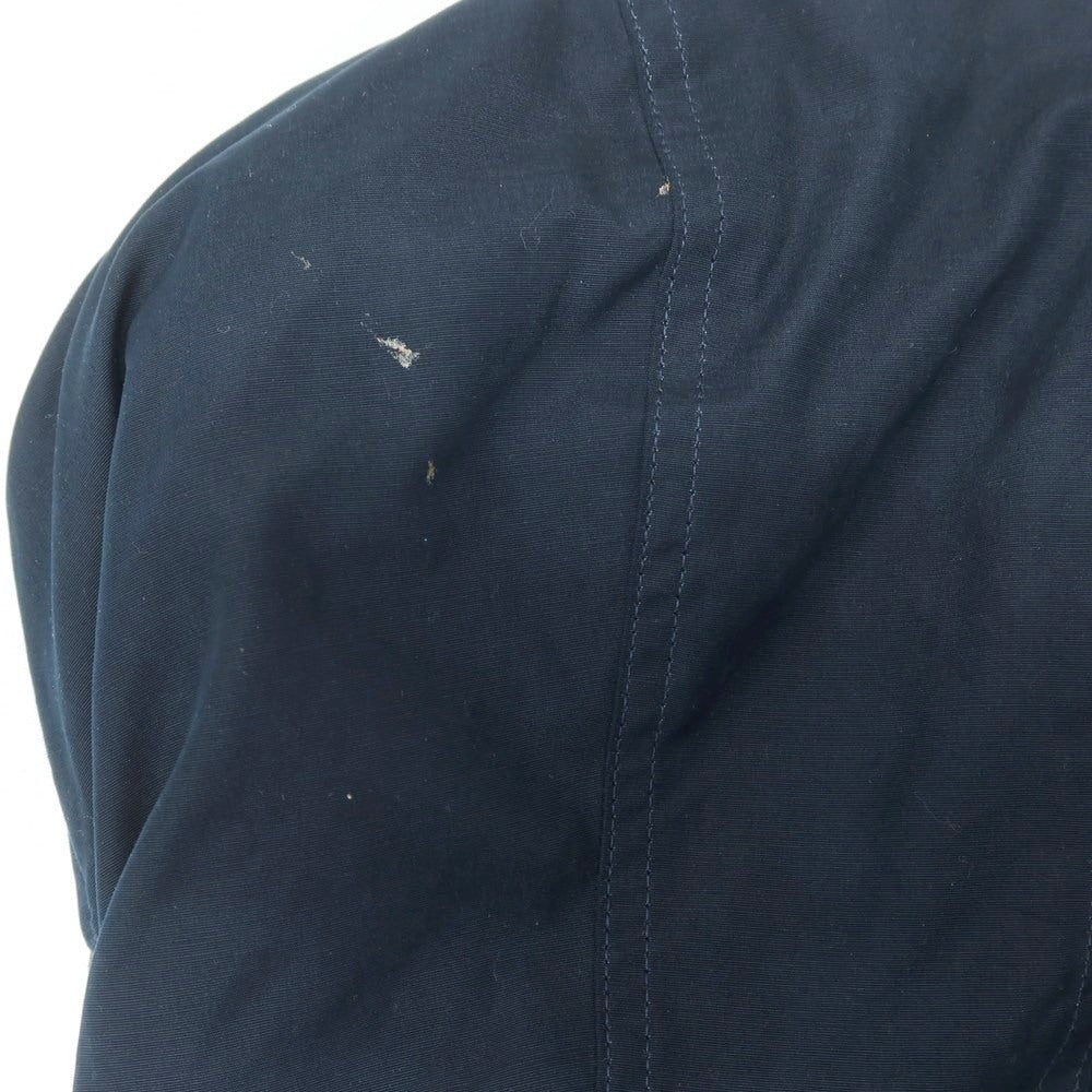 【中古】バブアー Barbour ポリエステル コットン フーデッドコート ネイビー【サイズ36】【 状態ランクB 】【 メンズ 】[EPD]