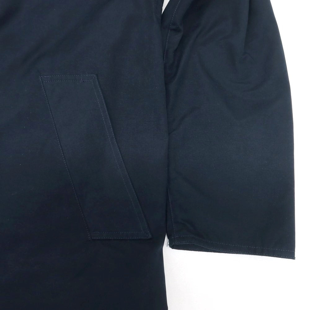 【中古】バブアー Barbour ポリエステル コットン フーデッドコート ネイビー【サイズ36】【 状態ランクB 】【 メンズ 】[EPD]