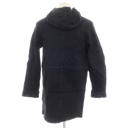 【中古】ジースターロウ G-STAR RAW ストレッチデニム フーデッドコート ブラック【 XS 】【 状態ランクA 】【 メンズ 】