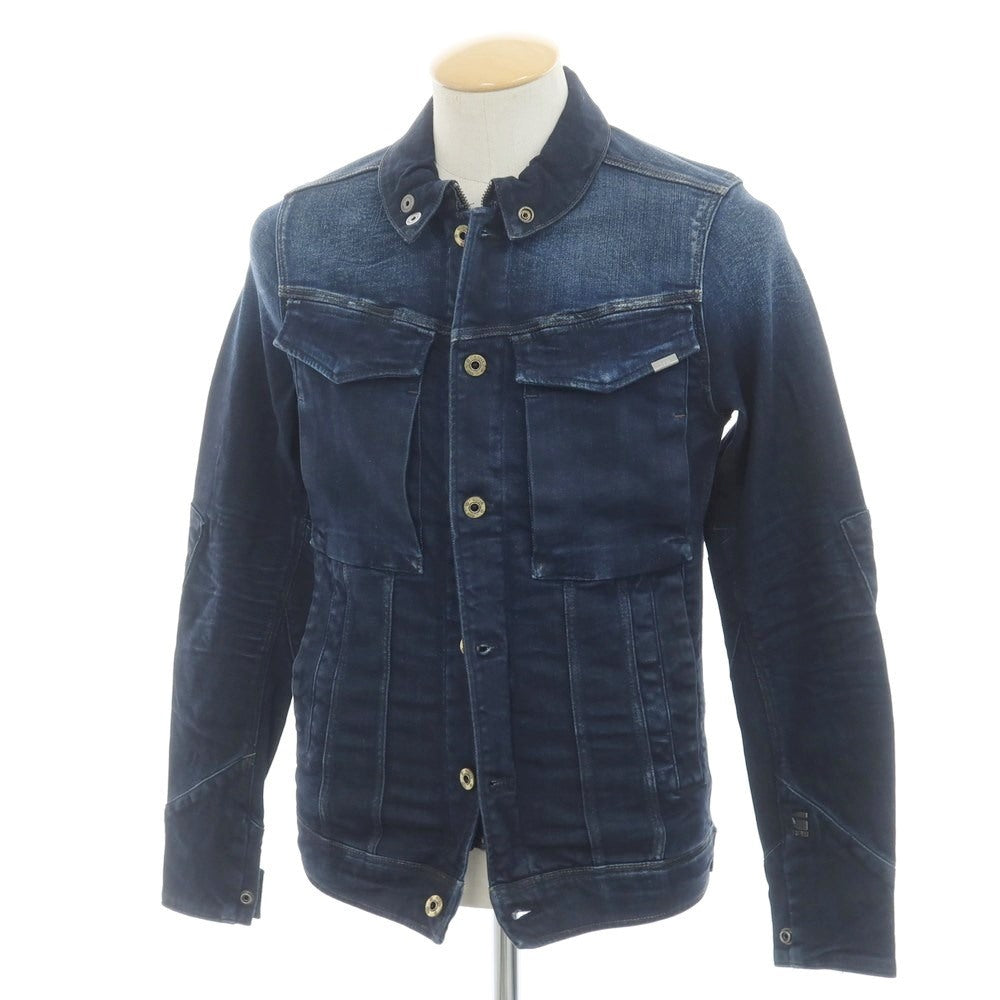 【中古】ジースターロウ G-STAR RAW ストレッチ デニムジャケット ネイビー【 XS 】【 状態ランクA 】【 メンズ 】
[DPD]