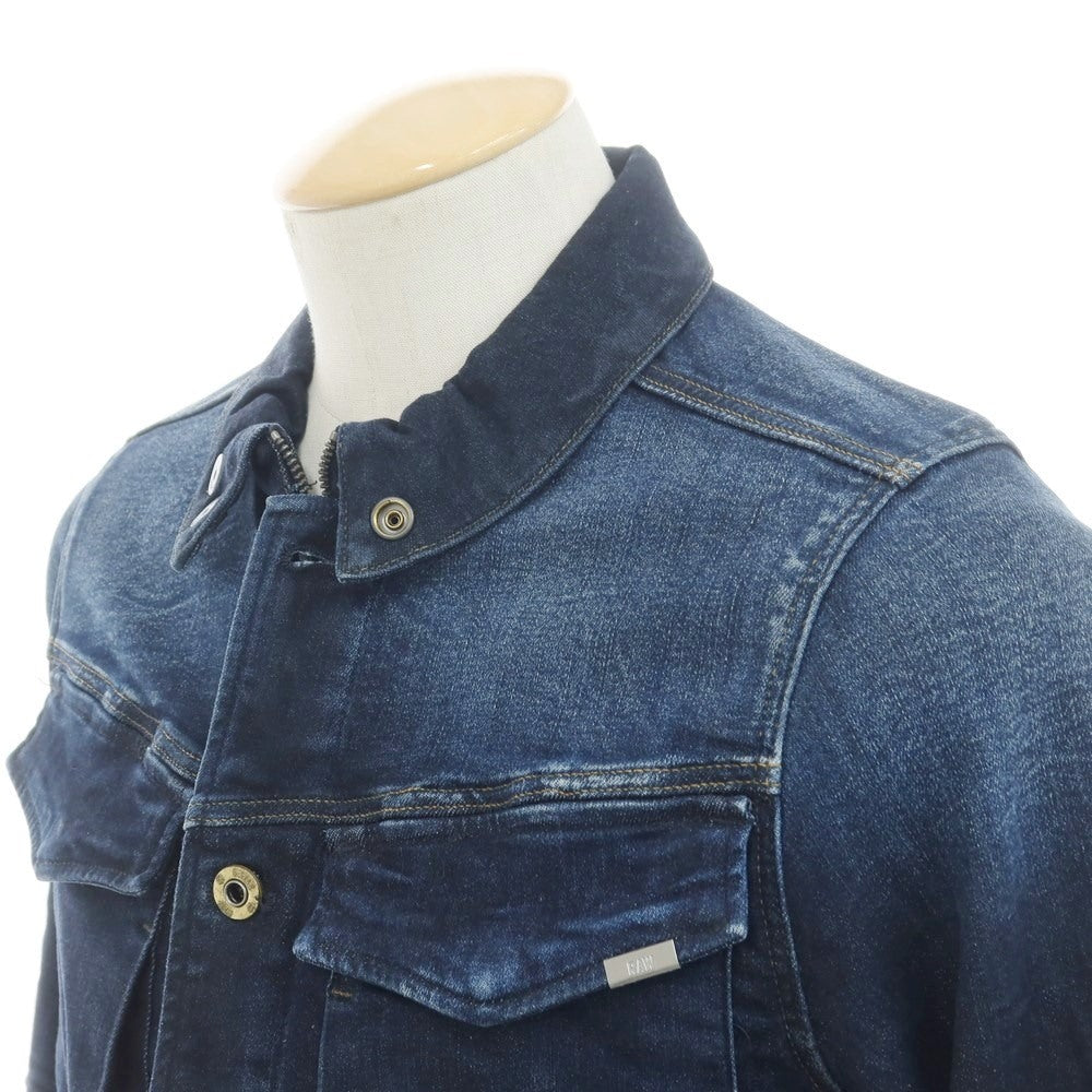 【中古】ジースターロウ G-STAR RAW ストレッチ デニムジャケット ネイビー【 XS 】【 状態ランクA 】【 メンズ 】
[APD]