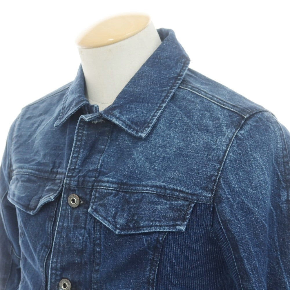 【中古】ジースターロウ G-STAR RAW ストレッチ デニムジャケット ネイビー【 XS 】【 状態ランクA 】【 メンズ 】
[APD]