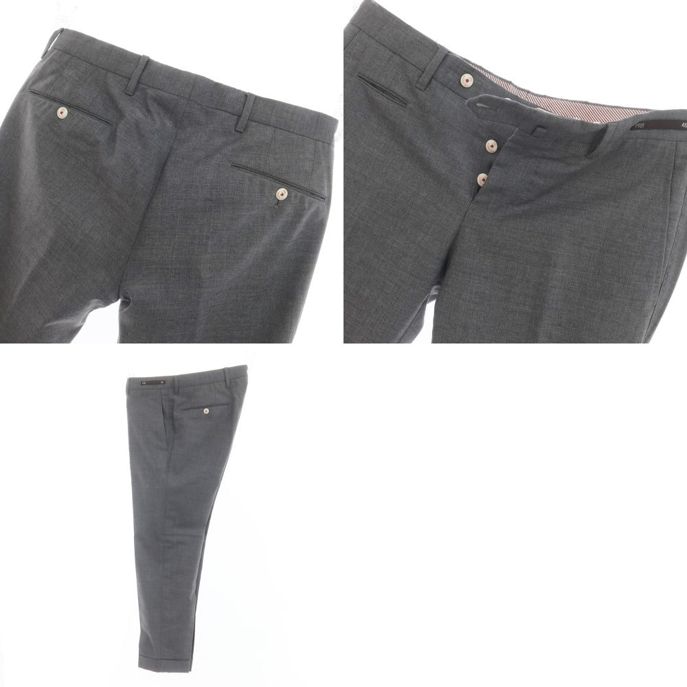 [Used] PT01 Stretch Wool Dress Slacks Pants, Grey [Size 46] [GRY] [S/S] [Condition Rank C] [Men&
