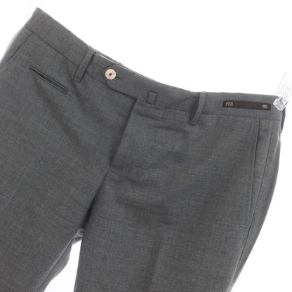 [Used] PT01 Stretch Wool Dress Slacks Pants, Grey [Size 46] [GRY] [S/S] [Condition Rank C] [Men&