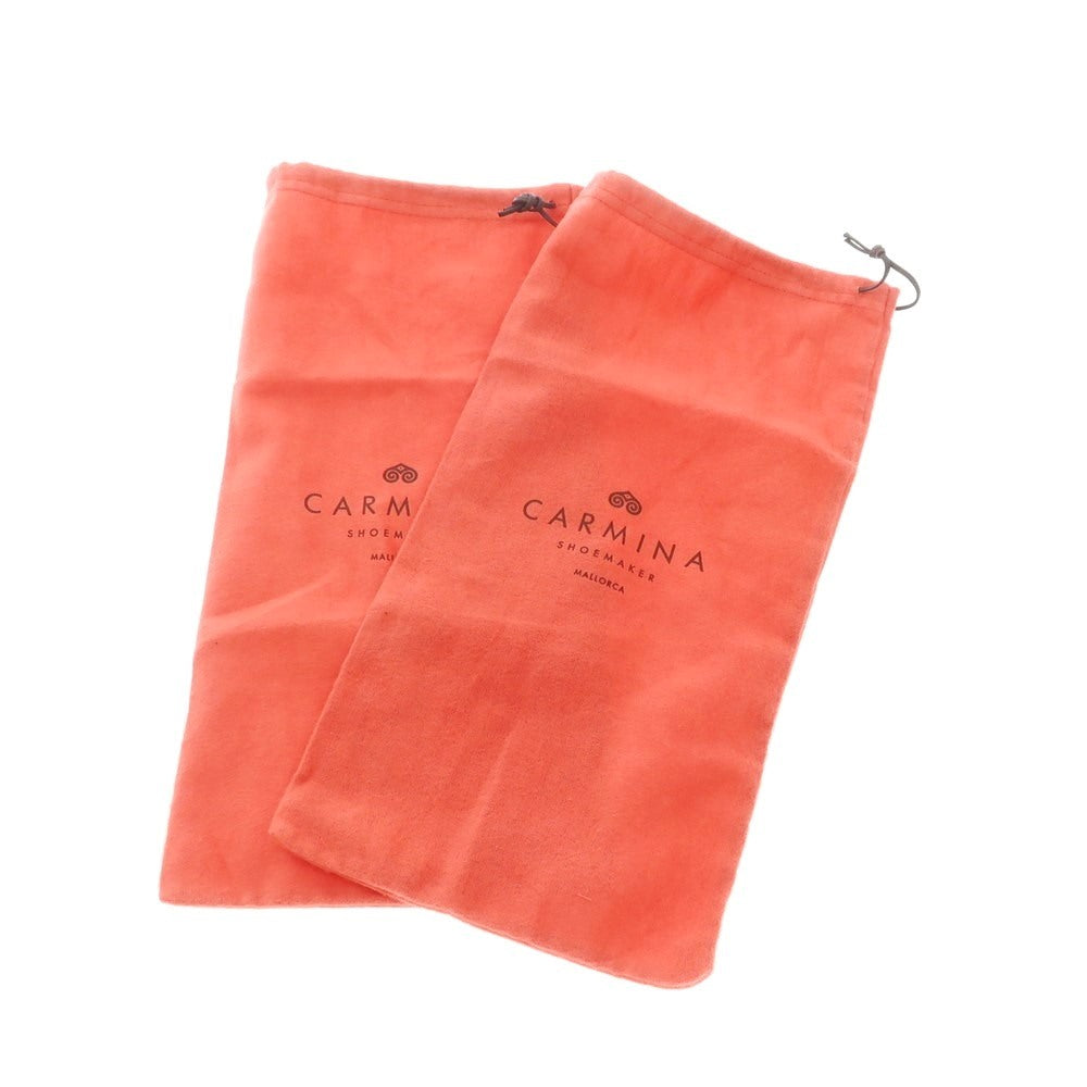 【中古】カルミナ CARMINA シングルモンクストラップ ドレスシューズ ブラウン【 6 1/2 】【 状態ランクB 】【 メンズ 】