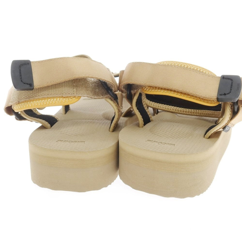 【中古】トーガ TOGA × suicoke コンチョ スポーツサンダル ベージュ【 27 】【 状態ランクA 】【 メンズ 】