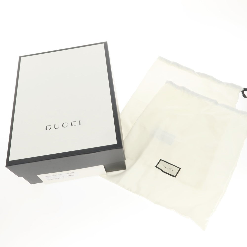 【中古】【未使用】グッチ GUCCI フラッシュトレック スニーカー チャコールxネオンイエロー【 7 】【 状態ランクS 】【 メンズ 】