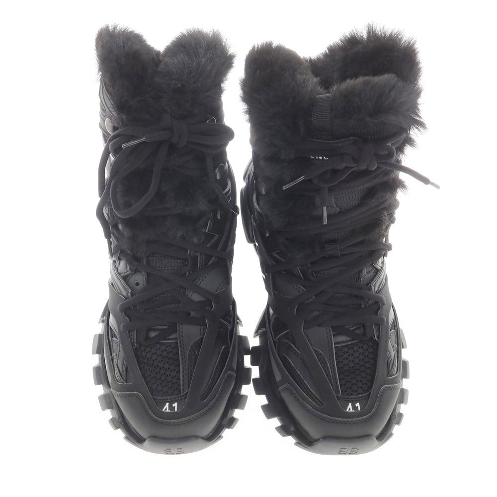 【中古】【未使用】バレンシアガ BALENCIAGA Track Hike Fur スニーカー ブラック【 41 】【 状態ランクS 】【 メンズ 】