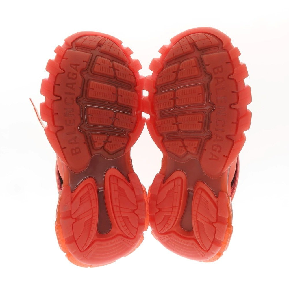 BALENCIAGA (バレンシアガ) スニーカー レッド41 中古】【未使用】バレンシアガ BALENCIAGA TRACK CLEARSOLE