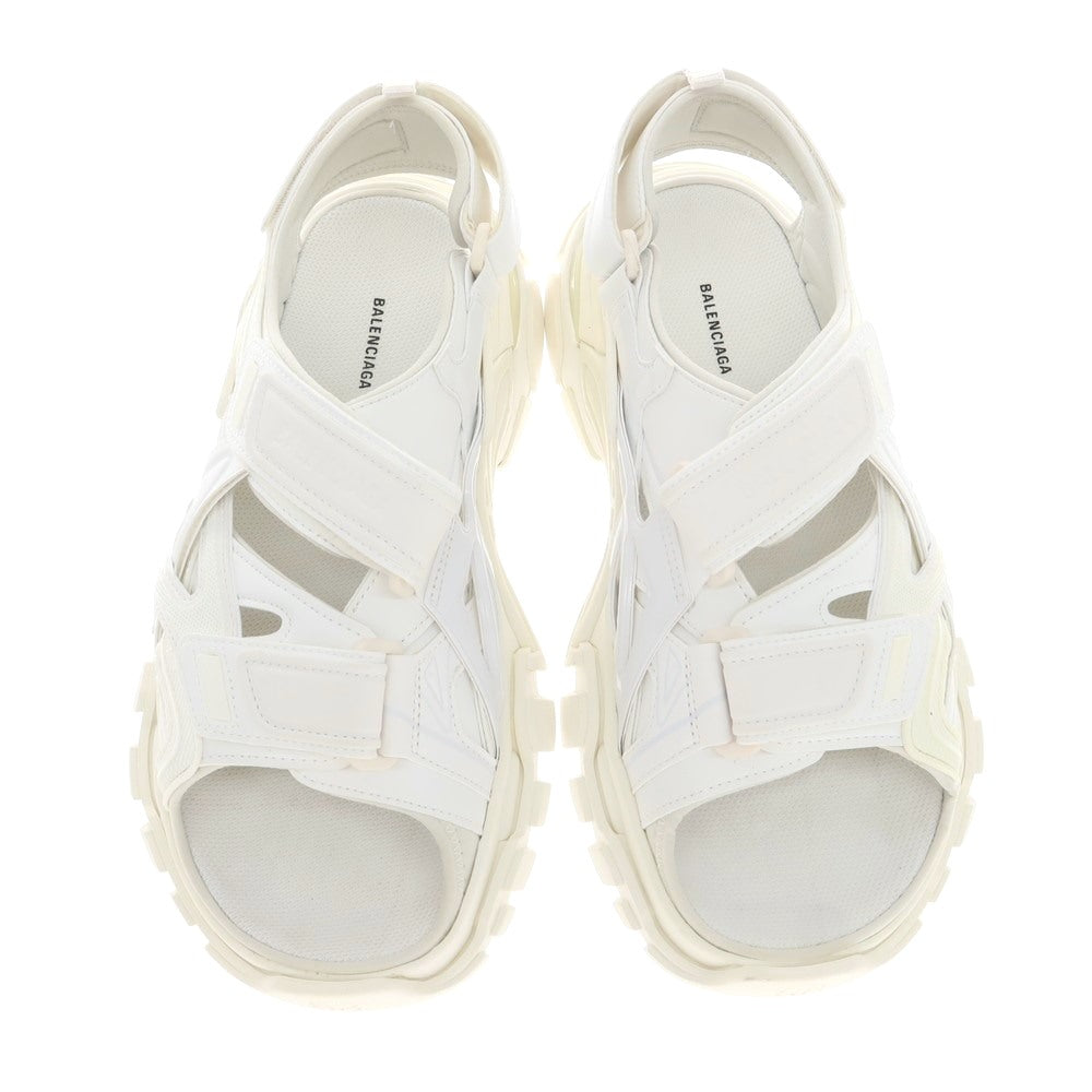 【中古】【未使用】バレンシアガ BALENCIAGA TRACK SANDAL サンダル ホワイト【 41 】【 状態ランクS 】【 メンズ 】