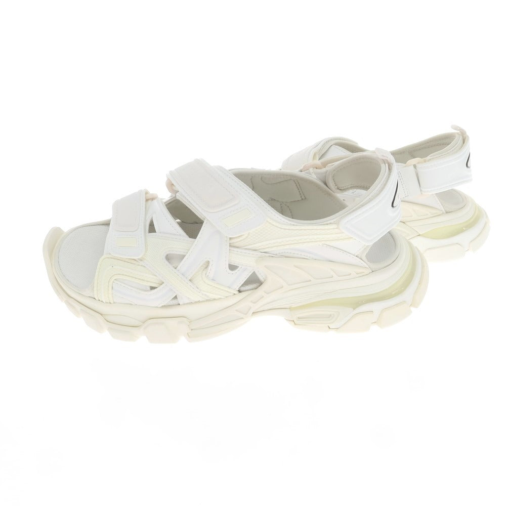 【中古】【未使用】バレンシアガ BALENCIAGA TRACK SANDAL サンダル ホワイト【 41 】【 状態ランクS 】【 メンズ 】