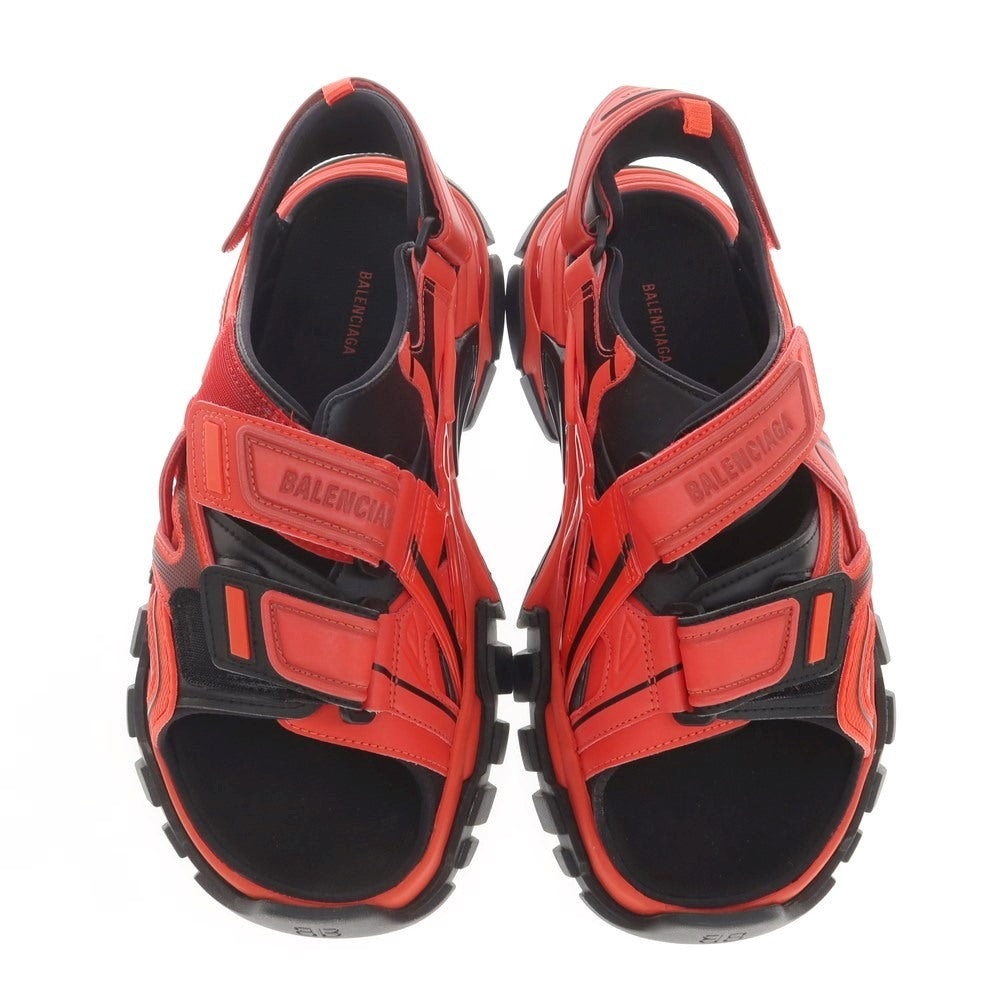 中古】【未使用】バレンシアガ BALENCIAGA TRACK SANDAL サンダル レッドxブラック【 42 】【 状態ランクS 】【 –  リタリオリブロ