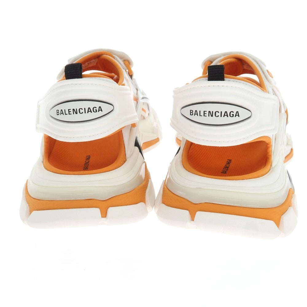 【中古】【未使用】バレンシアガ BALENCIAGA TRACK SANDAL サンダル ホワイトxオレンジ【 41 】【 状態ランクS 】【 メンズ 】