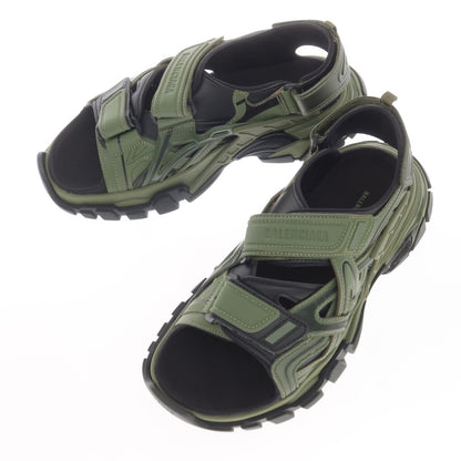 【中古】【未使用】バレンシアガ BALENCIAGA TRACK SANDAL サンダル オリーブ【 42 】【 状態ランクS 】【 メンズ 】