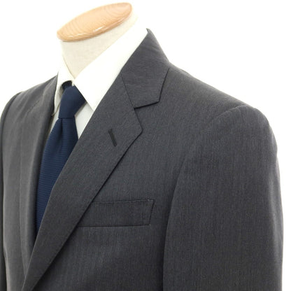 [Used] [Unused] GUCCI Wool Herringbone 2-Button Suit Dark Grey [44] [Condition Rank S] [Men&