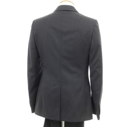 [Used] [Unused] GUCCI Wool Herringbone 2-Button Suit Dark Grey [44] [Condition Rank S] [Men&