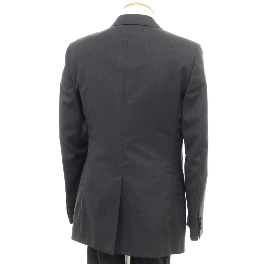 [Used] [Unused] GUCCI Wool Herringbone 2-Button Suit Dark Grey [44] [Condition Rank S] [Men&