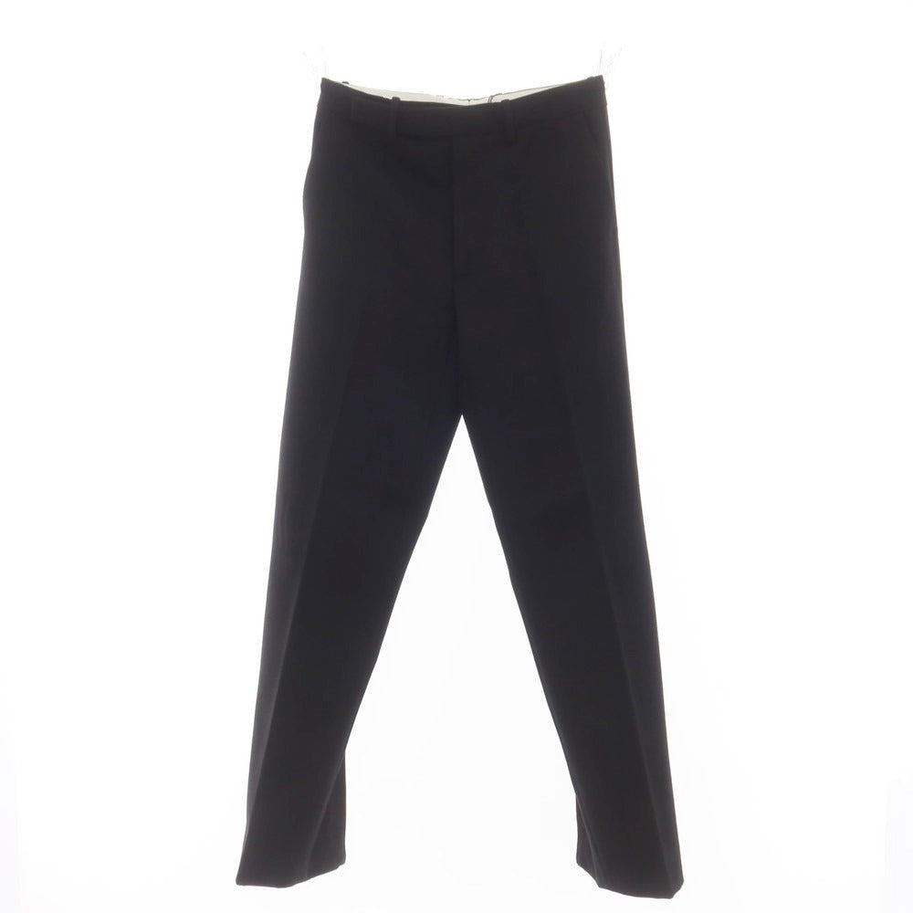 【中古】ナマチェコ NAMACHEKO ウール カジュアルスラックスパンツ ブラック【サイズS（紙タグ参照）】【BLK】【A/W】【状態ランクC】【メンズ】 [EPD]