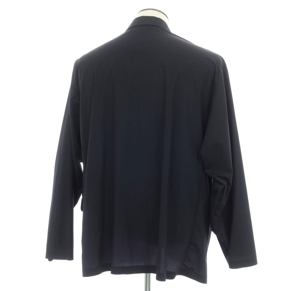 【中古】ビームス BEAMS 2024年春夏 ナイロンポリエステル 3B カジュアルジャケット ダークネイビー【サイズL】【NVY】【S/S】【状態ランクB】【メンズ】【759168】[EPD]