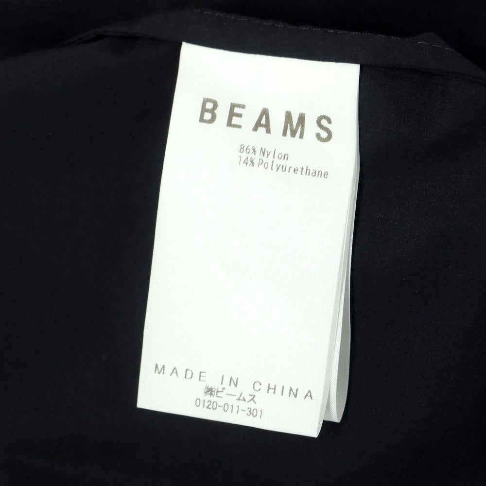 【中古】ビームス BEAMS 2024年春夏 ナイロンポリエステル 3B カジュアルジャケット ダークネイビー【サイズL】【NVY】【S/S】【状態ランクB】【メンズ】【759168】[EPD]