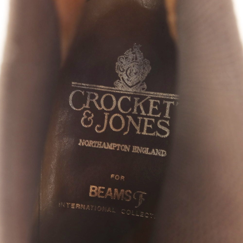 【中古】クロケットアンドジョーンズ CROCKETT&amp;JONES CHELSEA BEAMSF別注 サイドゴアブーツ ブラウン【 9 E 】【 状態ランクB 】【 メンズ 】
[BPD]