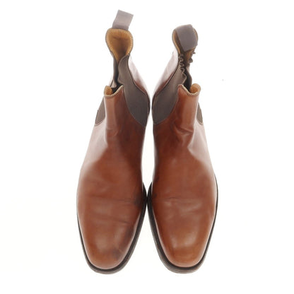 【中古】クロケットアンドジョーンズ CROCKETT&amp;JONES CHELSEA BEAMSF別注 サイドゴアブーツ ブラウン【 9 E 】【 状態ランクC 】【 メンズ 】