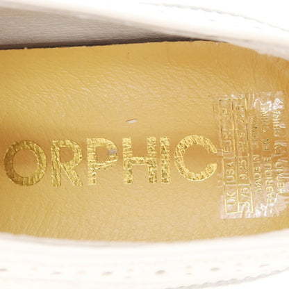 【中古】オルフィック ORPHIC レザー ウイングチップ スニーカー オフホワイト【 27.5 】【 状態ランクA 】【 メンズ 】