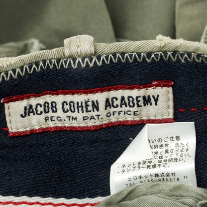 【中古】ヤコブコーエン JACOB COHEN ACADEMY コットン カーゴパンツ スモーキーオリーブ【 31 】【 状態ランクC 】【 メンズ 】