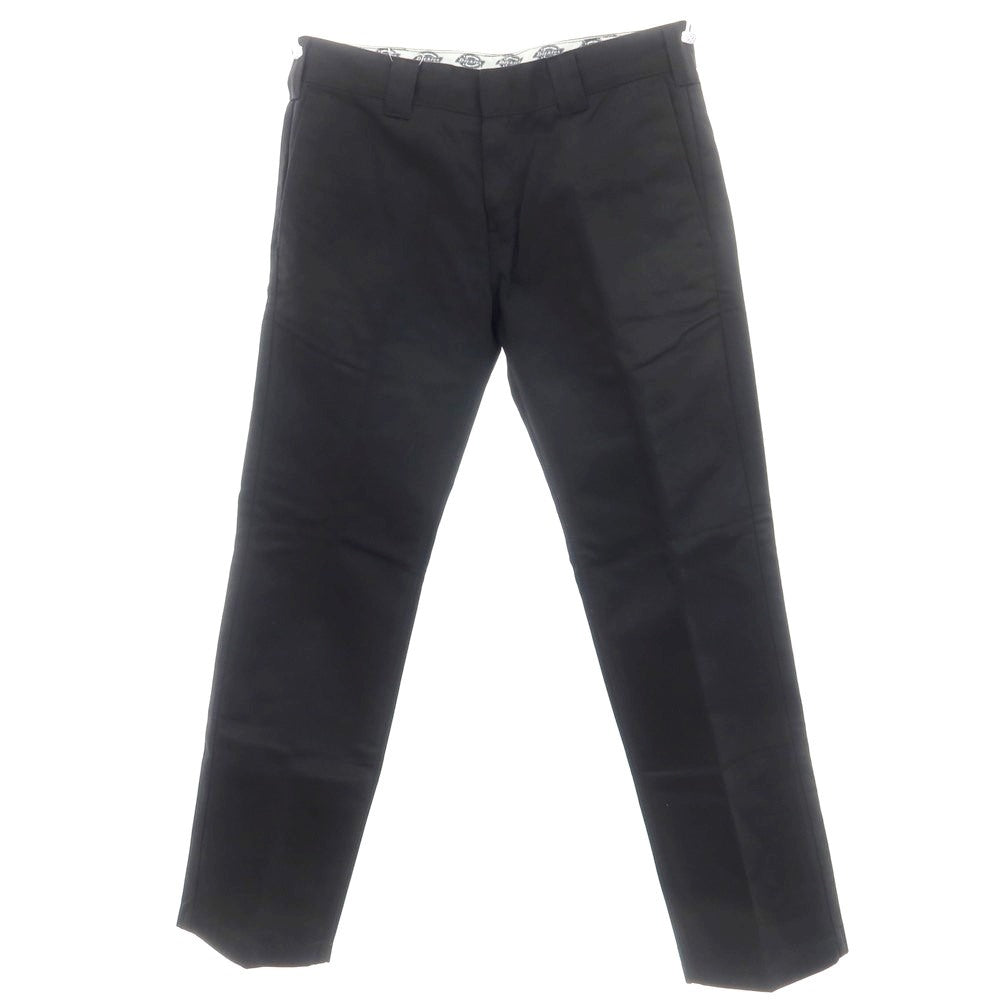 【中古】ディッキーズ Dickies ポリエステルコットン チノパンツ ブラック【 34 】【 状態ランクA 】【 メンズ 】