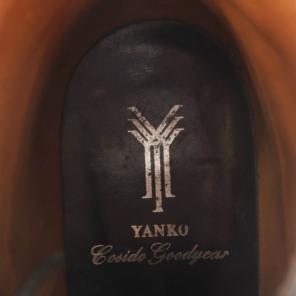 【中古】ヤンコ YANKO チャッカブーツ ブラック【 6 】【 状態ランクB 】【 メンズ 】