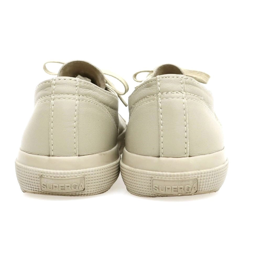 【中古】スペルガ SUPERGA ×トゥモローランド レザー スニーカー グレージュ【 41 】【 状態ランクC 】【 メンズ 】
[APD]