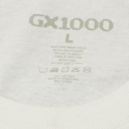 【中古】ジーエックス1000 GX1000 コットン クルーネック 半袖Ｔシャツ ホワイト【サイズL】【WHT】【S/S】【状態ランクC】【メンズ】【759097】