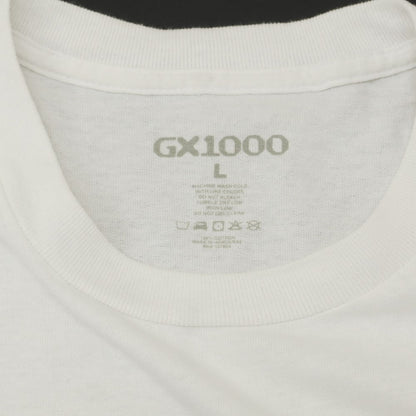 【中古】ジーエックス1000 GX1000 コットン クルーネック 半袖Ｔシャツ ホワイト【サイズL】【WHT】【S/S】【状態ランクC】【メンズ】【759097】