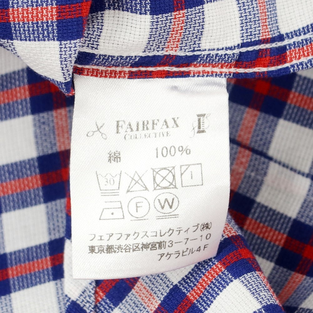 【中古】フェアファクス FAIRFAX チェック カジュアルシャツ ホワイトxネイビー×レッド【 M 】【 状態ランクB 】【 メンズ 】
[CPD]