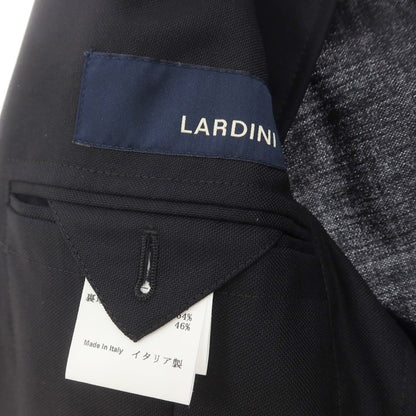 【中古】ラルディーニ LARDINI Tessuto Esclusivo ウール 3B カジュアルジャケット ブラック【サイズ46 7REG】【BLK】【S/S】【状態ランクB】【メンズ】【759092】