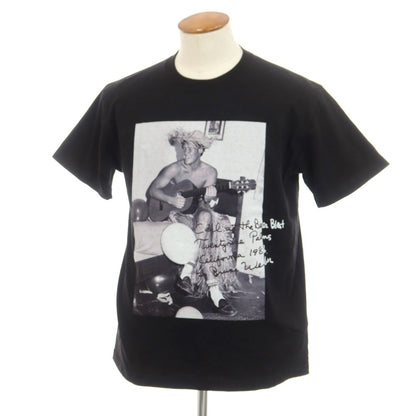 【中古】ビオトープ BIOTOP × Bruce Weber 10C コットン 半袖Ｔシャツ ブラック【サイズM】【BLK】【S/S】【状態ランクB】【メンズ】【759097】