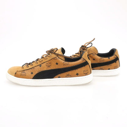 【中古】エムシーエム MCM × PUMA SUEDE 50周年記念 レザー スニーカー ライトブラウンxブラック【 27cm 】【 状態ランクB 】【 メンズ 】