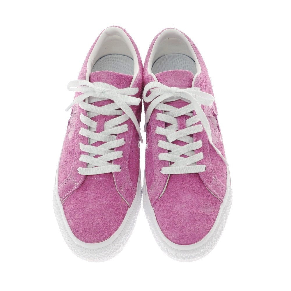 【中古】コンバース CONVERSE CONS ONE STAR PRO Flower Light Orchid ワンスター スエード スニーカー ピンクパープル【 US9 】【 状態ランクA 】【 メンズ 】