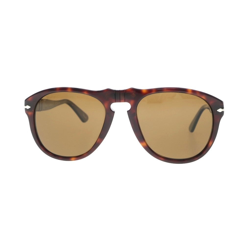 【中古】ペルソール Persol 649 ティアドロップ サングラス ブラウン【 54□20 】【 状態ランクB 】【 メンズ 】