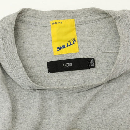 【中古】ヴェイパライズ Vaporize × SKNY コットン クルーネック 長袖Ｔシャツ ライトグレー【サイズM】【GRY】【S/S/A/W】【状態ランクC】【メンズ】【759096】
[BPD]