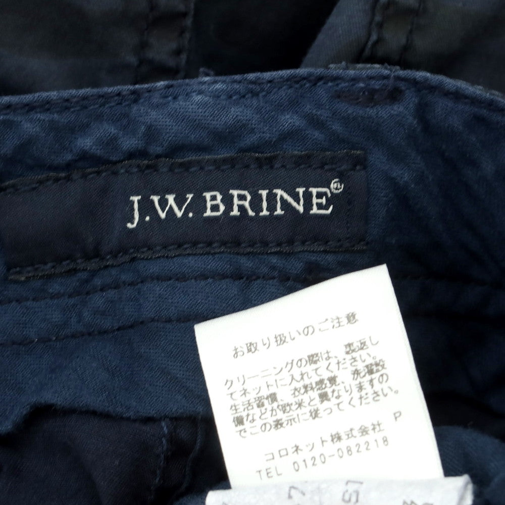 【中古】ジェイダブリューブライン J.W.BRINE コットン カモフラ カーゴパンツ ネイビー【 44 】【 状態ランクB 】【 メンズ 】