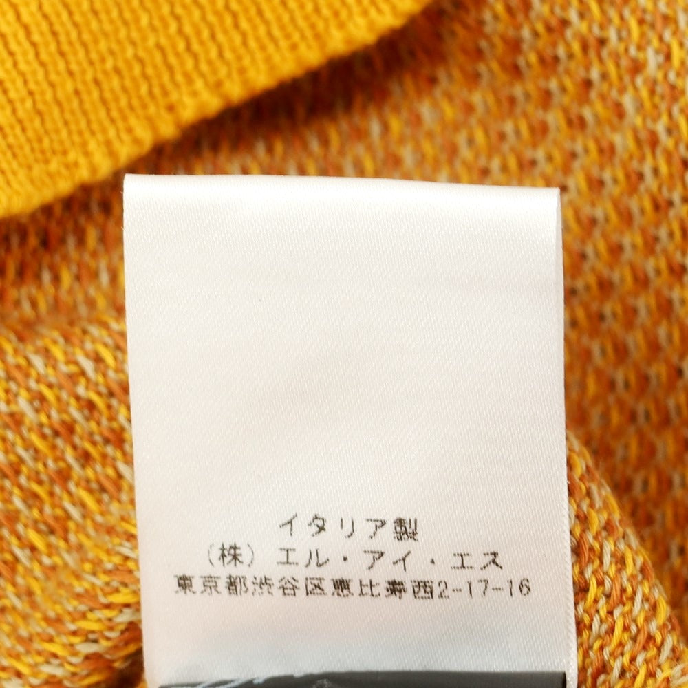 【中古】ドルモア DRUMOHR コットン 半袖 ポロニット オレンジ系【サイズ42】【ORG】【S/S】【状態ランクA】【メンズ】【759096】