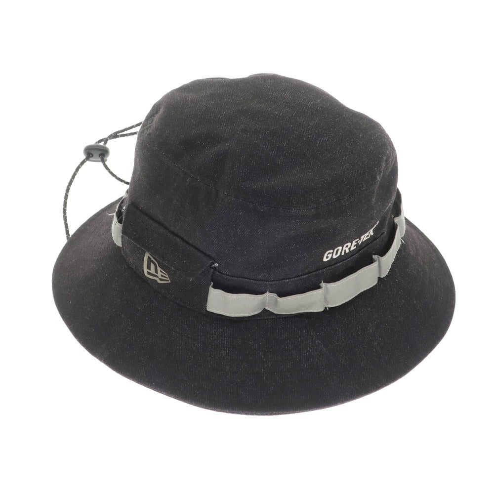 【中古】ニューエラ NEW ERA GORE-TEX ポケット ハット ブラック【BLK】【S/S/A/W】【状態ランクB】【メンズ】【759098】