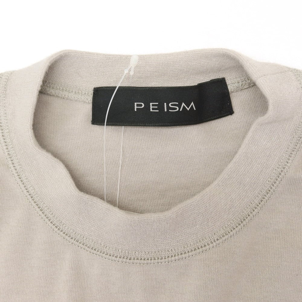 【中古】ペイズム PEISM コットン プリント クルーネック 長袖Ｔシャツ グレージュ【 2 】【 状態ランクB 】【 メンズ 】
[APD]