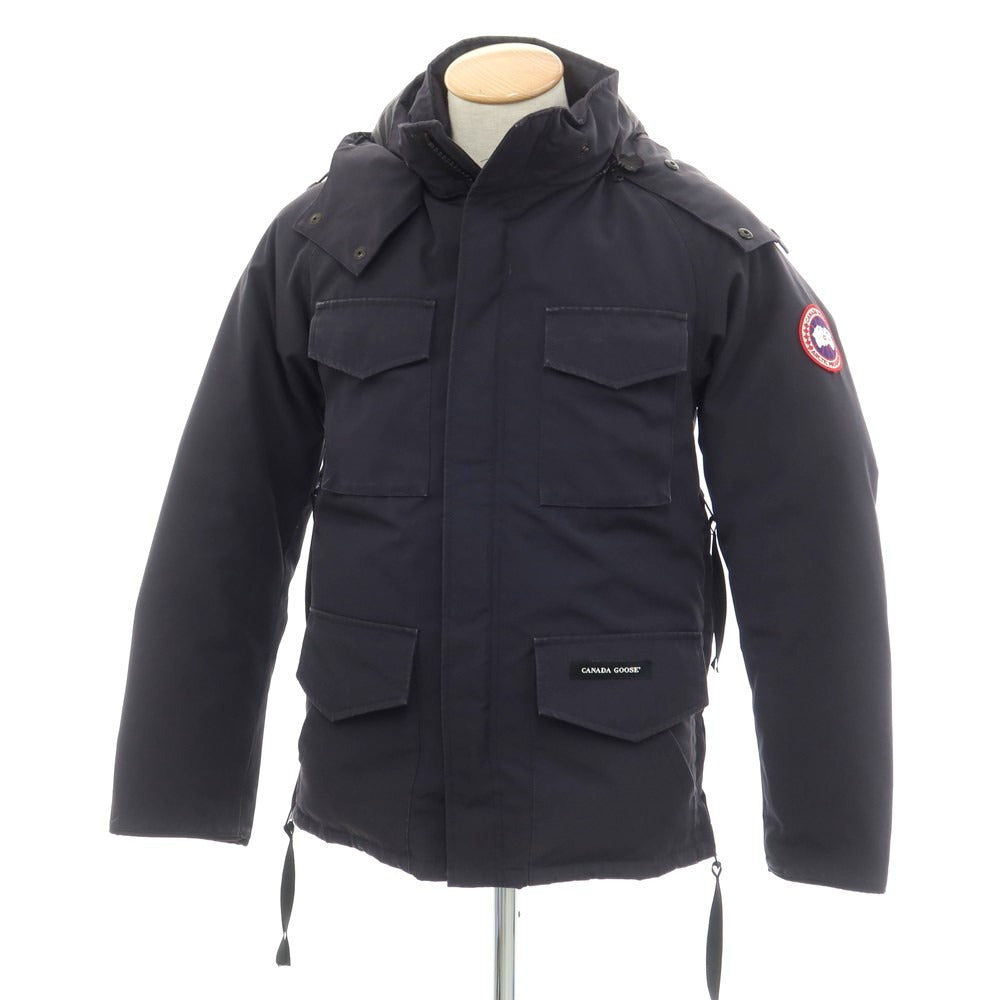 【中古】カナダグース CANADA GOOSE ポリエステルコットン ダウンジャケット ブラック【 XS 】【 状態ランクC 】【 メンズ 】