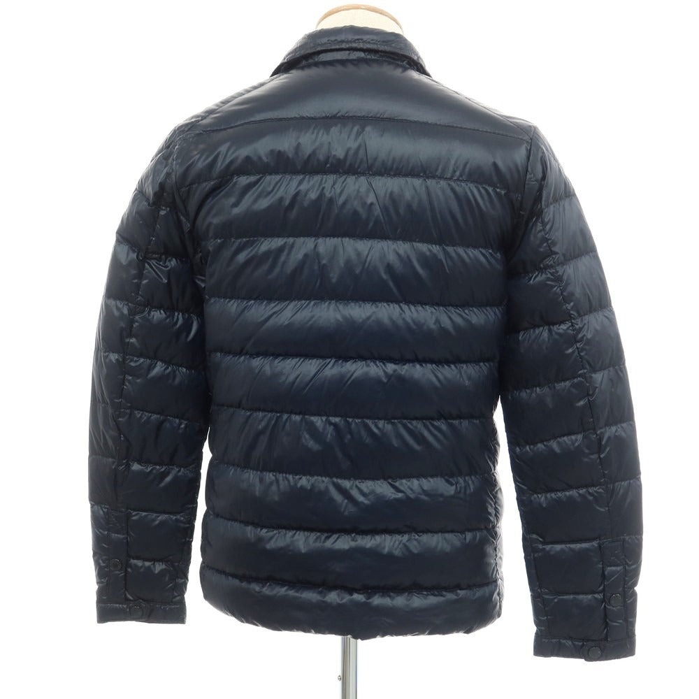 【中古】モンクレール MONCLER ナイロン ライト ダウンジャケット ダークネイビー【 1 】【 状態ランクB 】【 メンズ 】