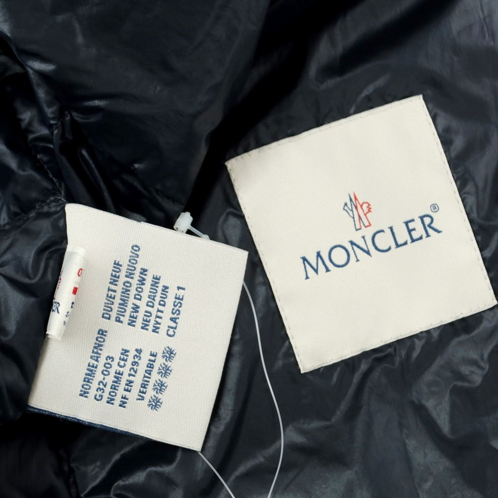 【中古】モンクレール MONCLER ナイロン ライト ダウンジャケット ダークネイビー【 1 】【 状態ランクB 】【 メンズ 】