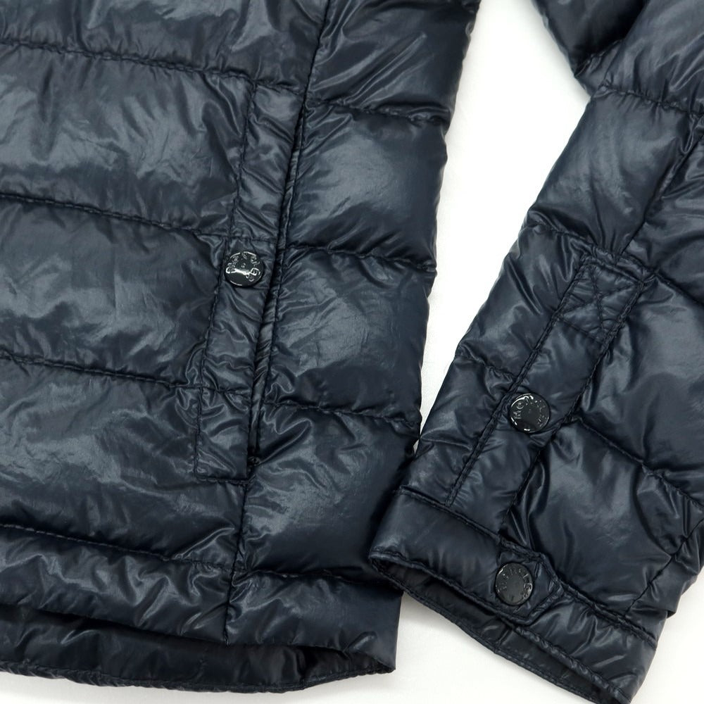 【中古】モンクレール MONCLER ナイロン ライト ダウンジャケット ダークネイビー【 1 】【 状態ランクB 】【 メンズ 】